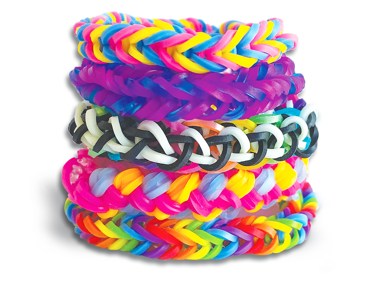 Rainbow Loom, Rubber Band Loom for Stretchy Friendship Bracelets 